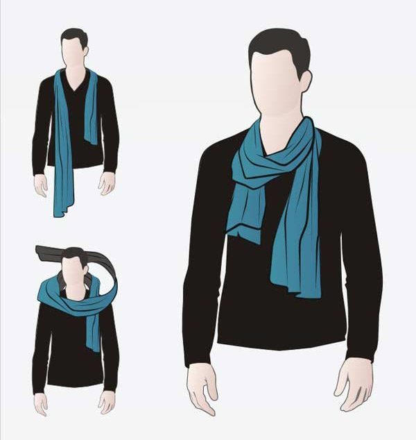 Escritor Retirado paso 11 maneras de usar una bufanda para hombre (Infografía) – Hombre interior
